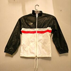 Vintage 1980's Pace Setter Retro Colored Ripstop Nylon Windbreaker | Size Youth
